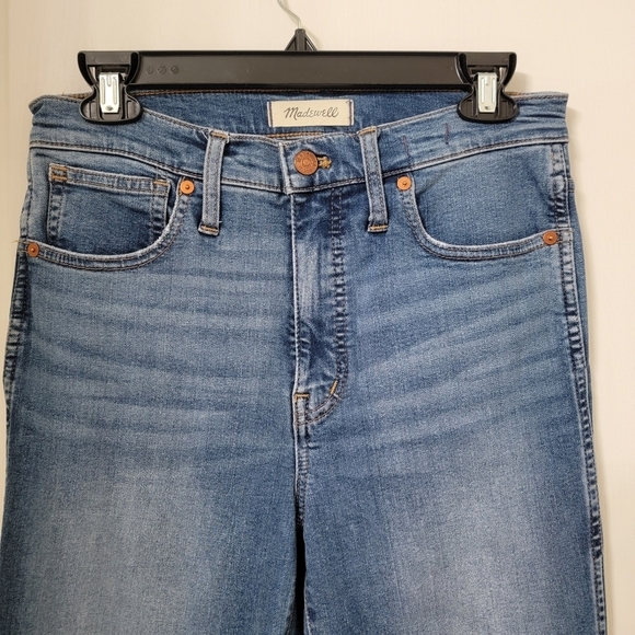 Madewell Size 27 Medium Wash Stovepipe Jeans, Gently Used Condition - Picture 12 of 14